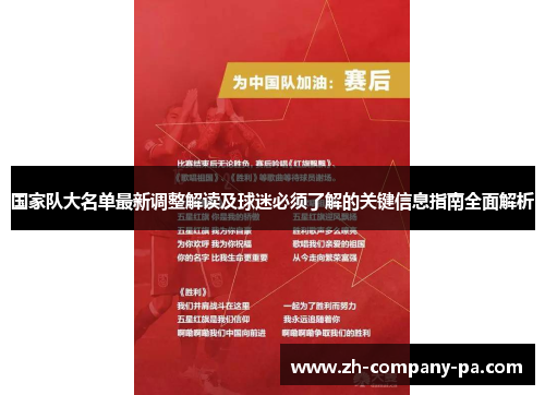 国家队大名单最新调整解读及球迷必须了解的关键信息指南全面解析