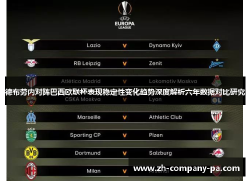 德布劳内对阵巴西欧联杯表现稳定性变化趋势深度解析六年数据对比研究 德布劳内对阵巴西欧联杯表现稳定性变化趋势深度解析六年数据对比研究